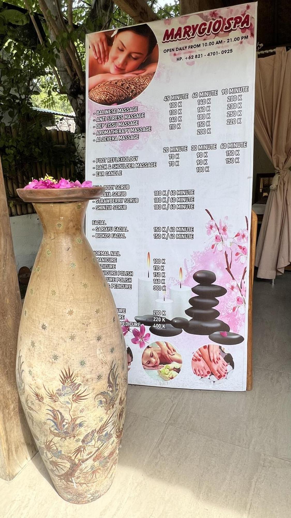 Marygio Gili Resort Gili Trawangan Eksteriør billede